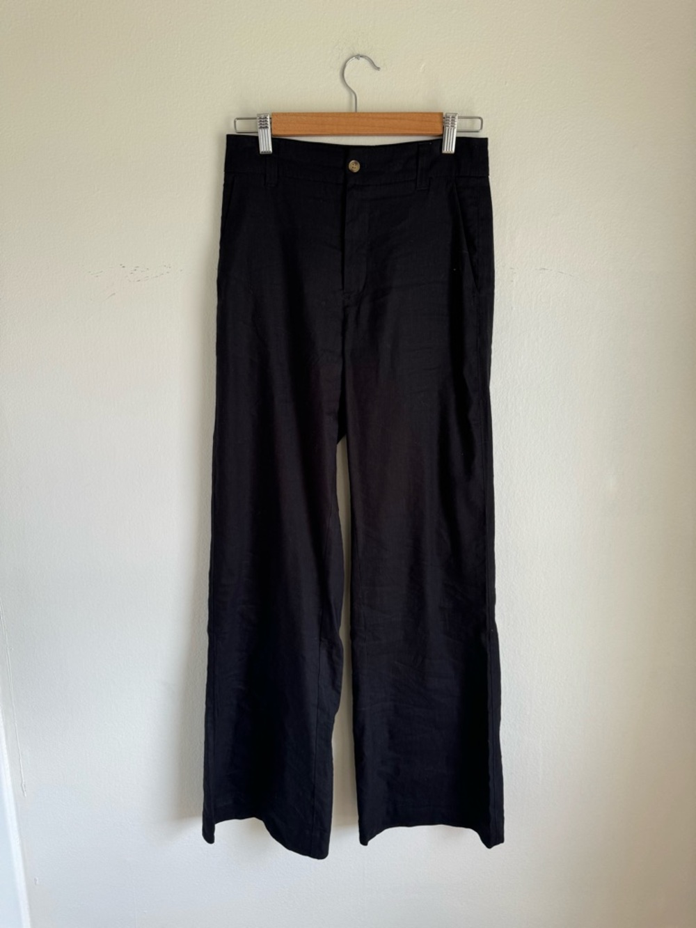 Alp n rock linen pant in black
